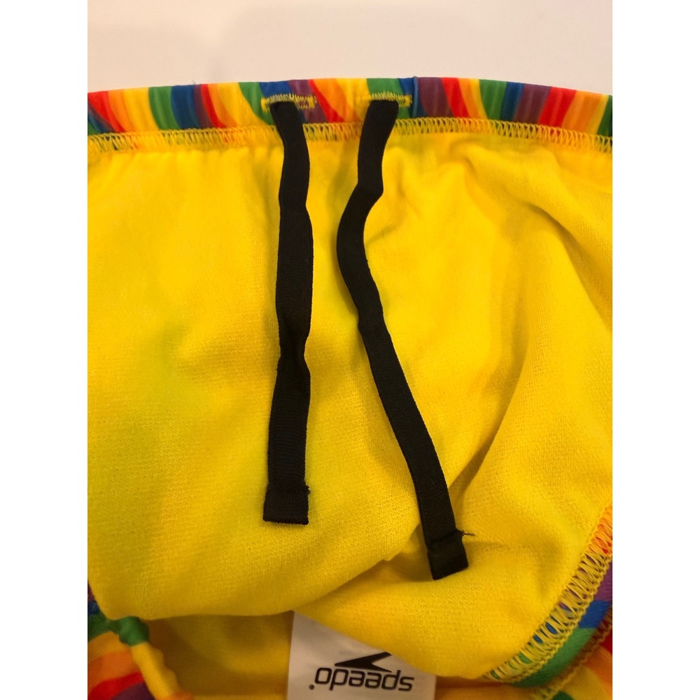 Speedo Mens Pride Collection Rainbow Tide Swim Briefs Eco Endurance Size 34 NEW - Picture 4 of 8